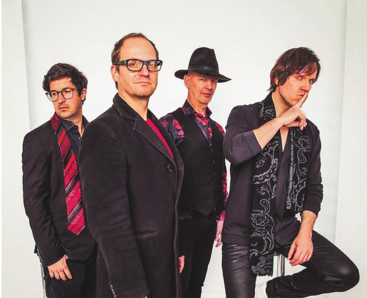 Die Rockvokalband Rock4 (NL) mit Queen: «A Night At The Opera». Bild: zVg