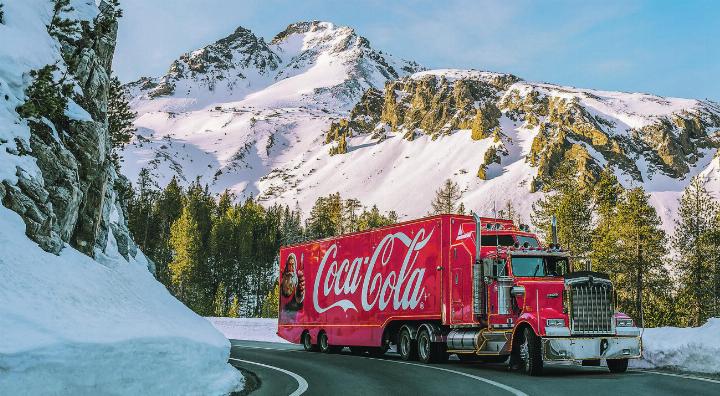 Verpassen Sie nicht den berühmten Coca-Cola-Truck, der übermorgen in der Grüze steht. Bild: zvg