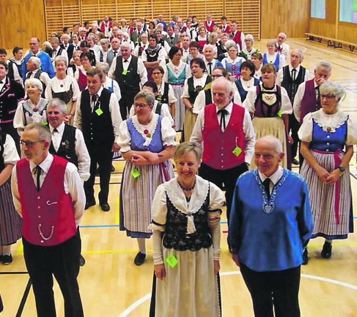 Der traditionelle Thurgauer Tanzsonntag findet dieses Jahr in Guntershausen statt. Bild: zVg