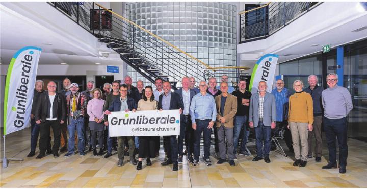 Teilnehmende an der Mitgliederversammlung der GLP Thurgau. Bild: zVg