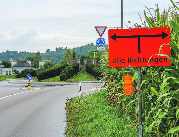Alle Wege führen nach Rom ... aktuelle Neuinterpretation in Elgg. Bild: Sandor Mester, Elgg