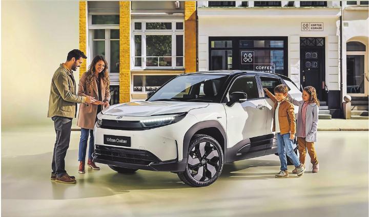 Der vollelektrische Toyota Urban Cruiser wird dabei sein! Du auch?
