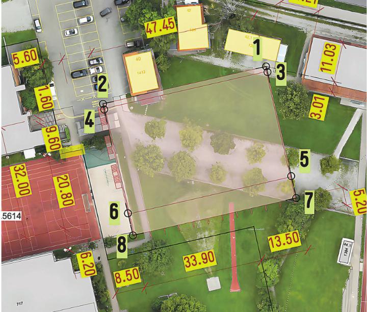 Visualisierung Visierplan für die geplante Dreifachturnhalle im See in Elgg. Bild: zVg