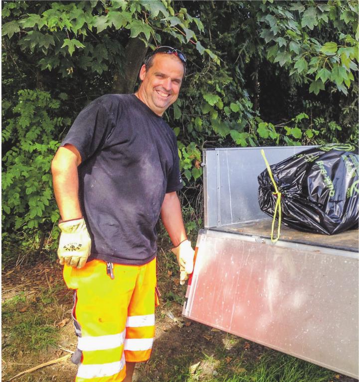 Am 1. September 2000 trat Giuseppe Annunziata, von allen Pepi genannt, seine Stelle beim Werkhof Aadorf an. Bild: zVg