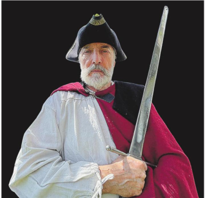 Ein denkwürdiger Zeitgenosse und sein Richtschwert: Scharfrichter Leonhard Volmar. Bild: zVg