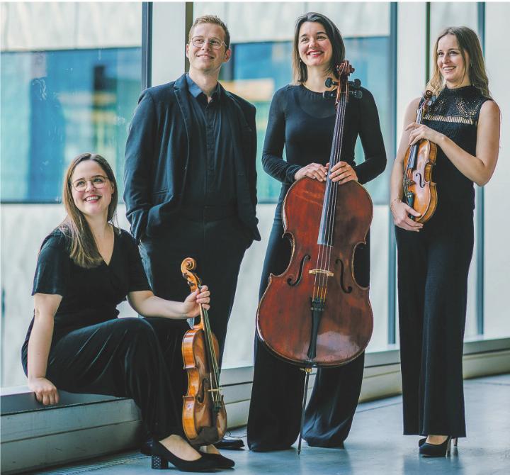 Das Alas-Quartett ist in Elgg zu Gast. Bild: zVg