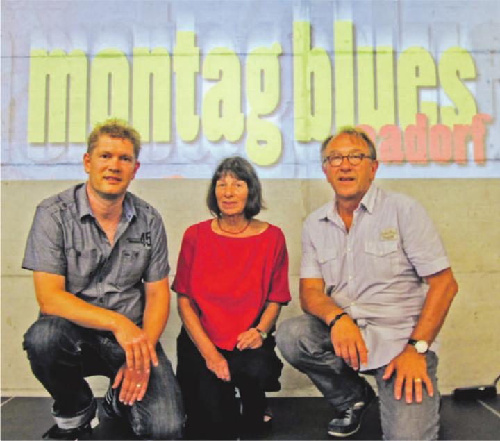 Die drei Gründungsmitglieder Pascal Mettler, Lilo Wellinger und Kurt Gerber (von links) kurz nach der Gründung 2012. Bild: zvg