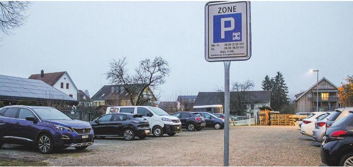 Der mögliche künftige Parkhaus-Standort Breiti an der Äusseren Obergasse. Bild: Sarah Stutte