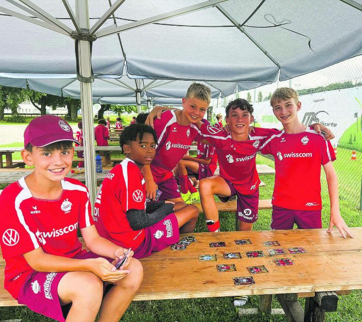 Die Kids konnten auch neue Freunde finden. Bild: zVg