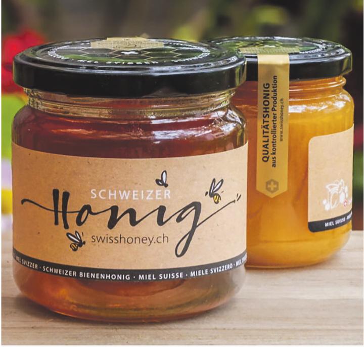 Das apisuisse Goldsiegel ist ein schweizerisches Honig-Qualitätslabel, das eine überdurchschnittliche Qualität und eine kontrollierte, rückstandsfreie Produktion garantiert. Bild: bienen.ch