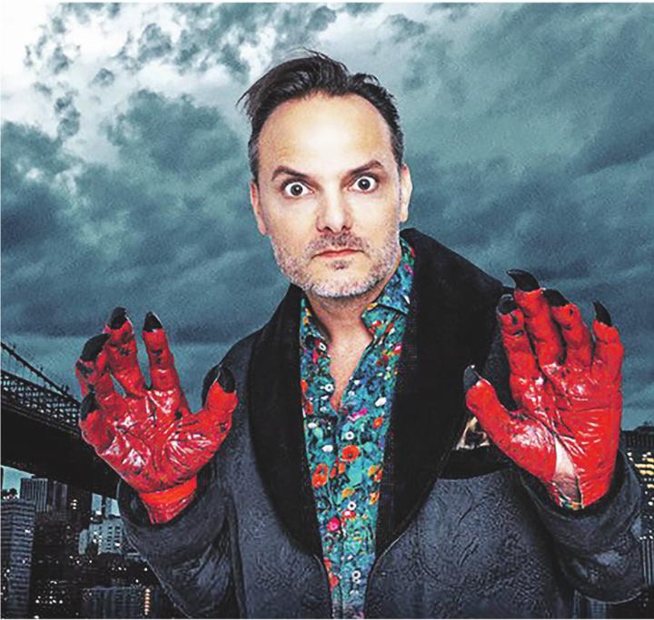 Der Kabarettist Dominic Deville ist in Elgg zu Gast. Bild: zVg