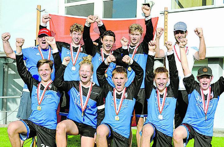 Verdienter Schweizermeister: das U16-Team Elgg-Ettenhausen. Bild: zvg