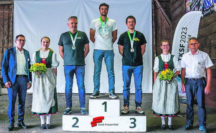 Festsieger Elite Sport am TKSF: Der Hagenbucher Sven Siegenthaler. Bild: zvg
