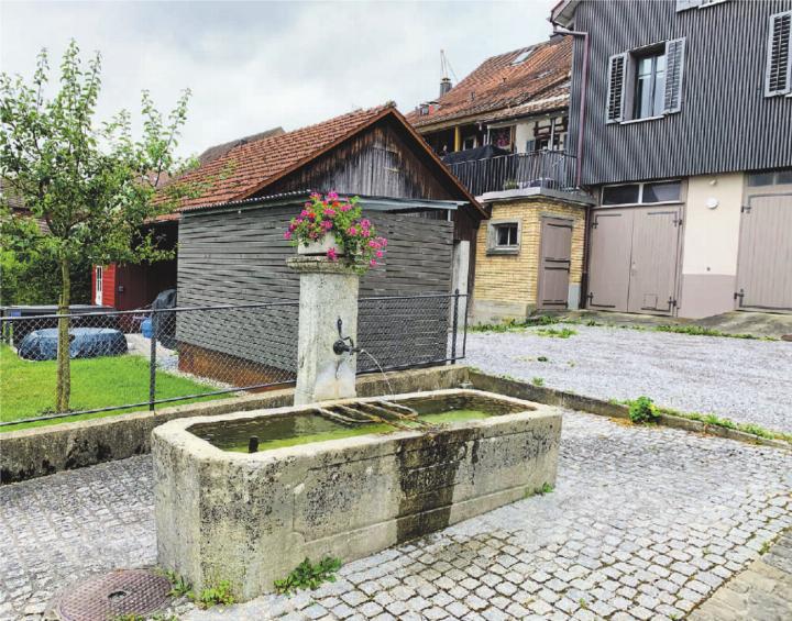 Der Hegnauerbrunnen in Elgg. Bild: Markus Schär