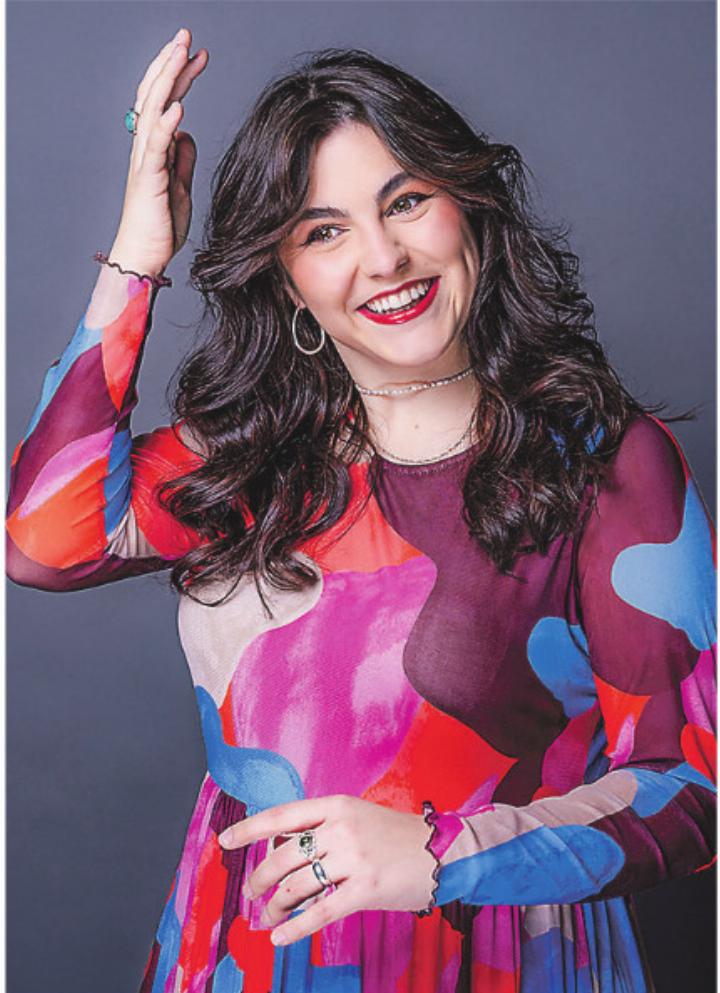 Kabarettistin Julia Steiner bringt ihr abendfüllendes Erstlings-Programm nach Aadorf ins Kultur- und Gemeindezentrum. Bild: zVg