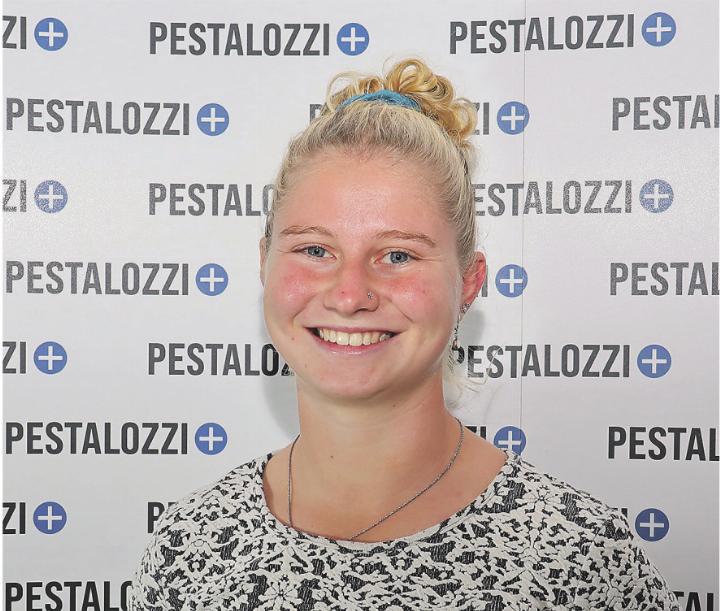 Ausgezeichnet Lisa Walker aus Elgg. Bild: pestalozzi.ch Ausgezeichnet Lisa Walker aus Elgg. Bild: pestalozzi.ch