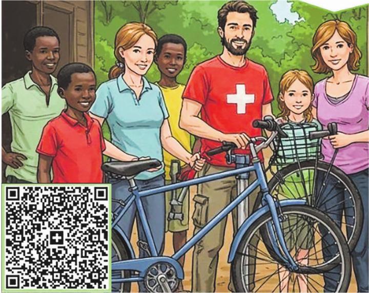 Einfach via Banküberweisung spenden. Mehr Informationen via QR-Code. Bild: zVg