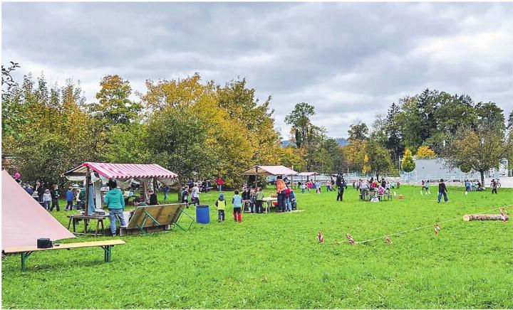 Kreativität und Begeisterung prägten die diesjährige KIWO beim Schützenhaus Steig in Aadorf. Kreativität und Begeisterung prägten die diesjährige KIWO beim Schützenhaus Steig in Aadorf.