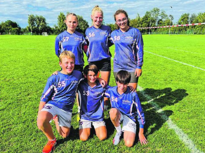 Das U14-Team von Faustball Elgg erzielte an den Schweizermeisterschaften Rang 5.
