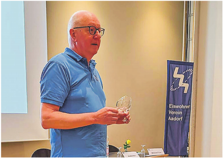 Präsident Stefan Bannwart führte durch die Versammlung mit interessanten und lebendigen Inputs.