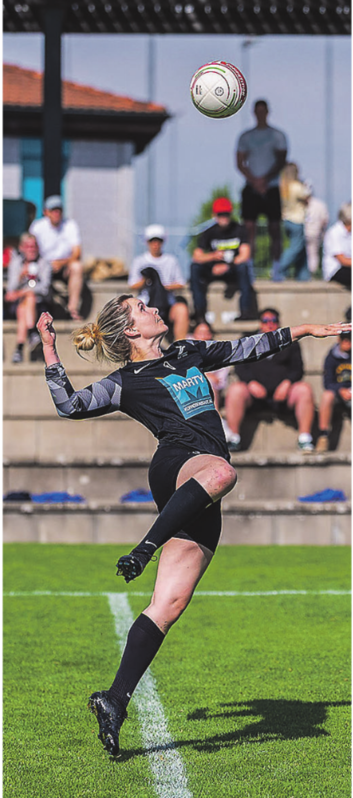 Jonas Frauen führen gemeinsam mit Kreuzlingen die Tabelle nach Spieltag eins an. Bild: Stefan Emch, Swiss Faustball