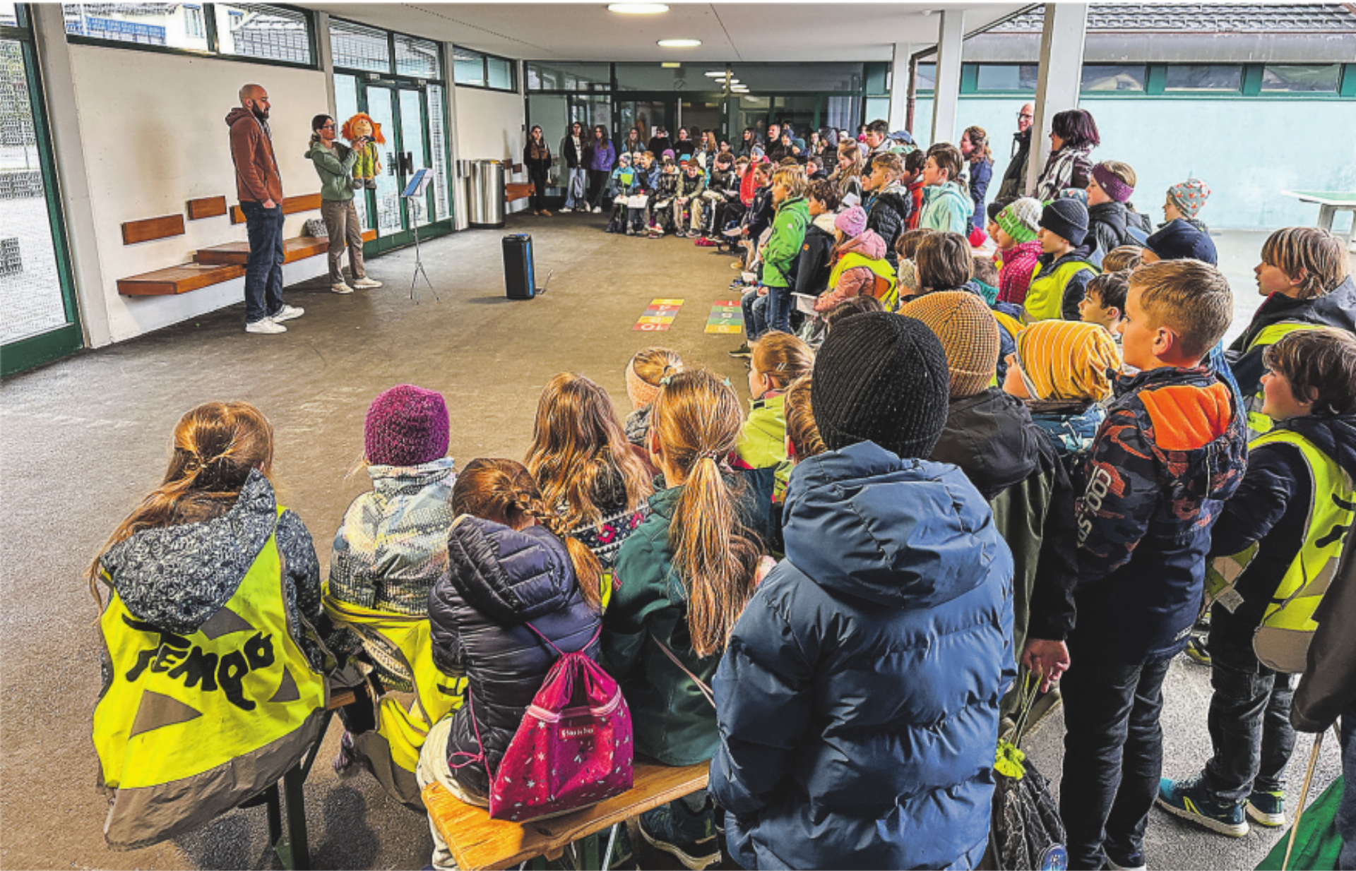 Projektwoche «Spiel mit!» begeistert die ganze Schule - Das Bild wird blockiert. – Möglicherweise durch einen aktiven Adblocker.