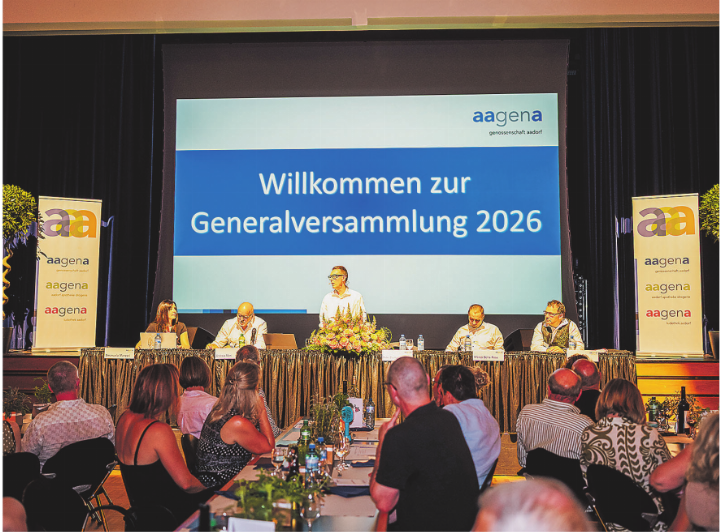 Die Aagena kann auf ein gutes Geschäftsjahr zurückblicken.