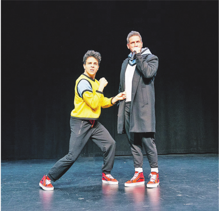 «Les Toons», Julien Paplomatas und Florian Albin. Bild: zVg