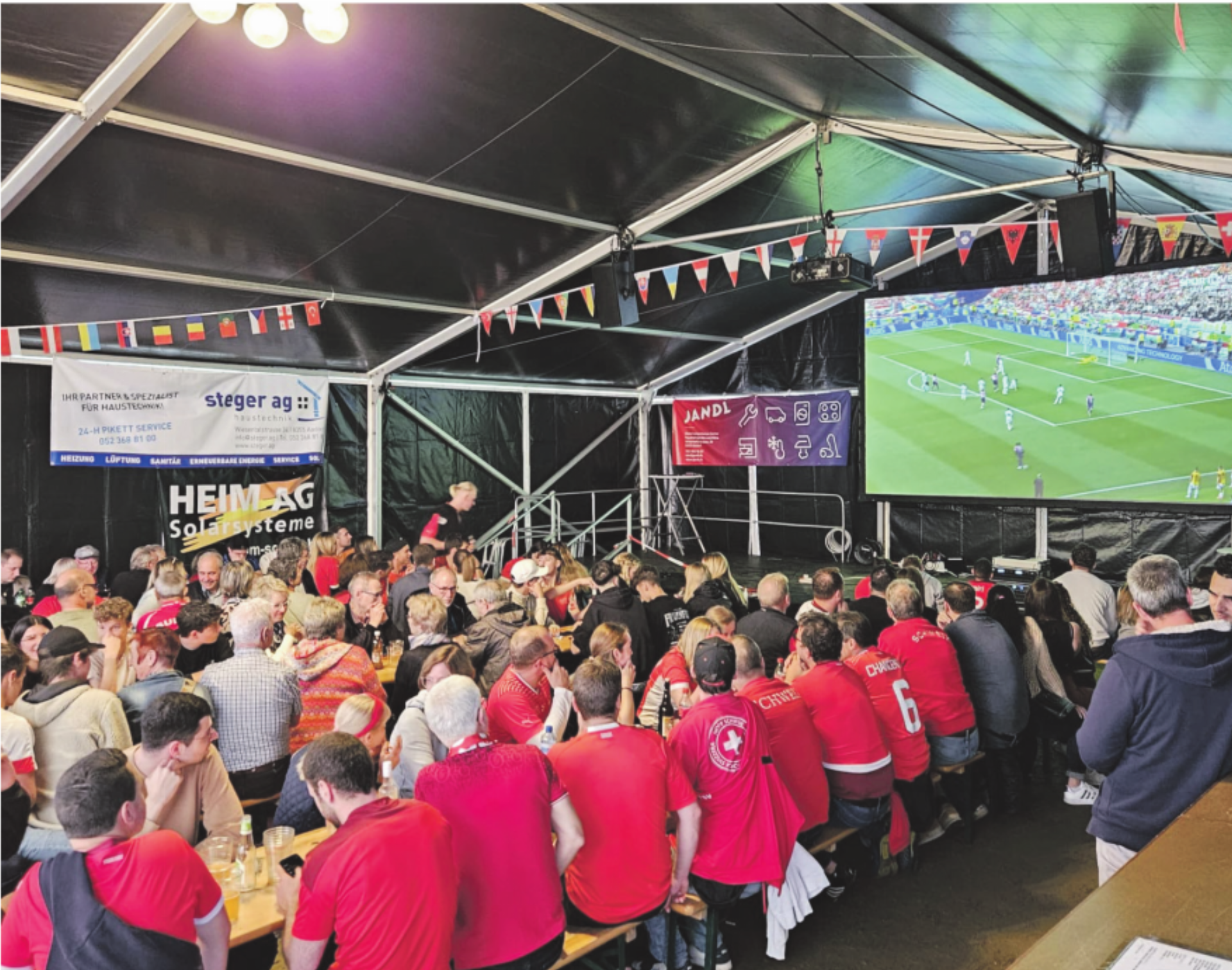 SCA-Weekend & Public Viewing: Sommerstimmung in Aadorf - Das Bild wird blockiert. – Möglicherweise durch einen aktiven Adblocker.