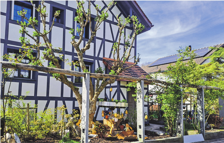 Der Garten von Paul und Tobias Müller erhielt einen Anerkennungspreis.