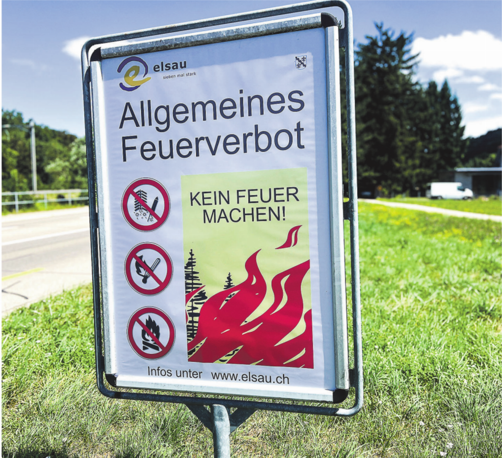 Feuerverbot gilt auch am Nationalfeiertag - Das Bild wird blockiert. – Möglicherweise durch einen aktiven Adblocker.