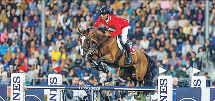 Triumph für Steve Guerdat in Aachen. Bild: Copyright Stefan Lafrentz