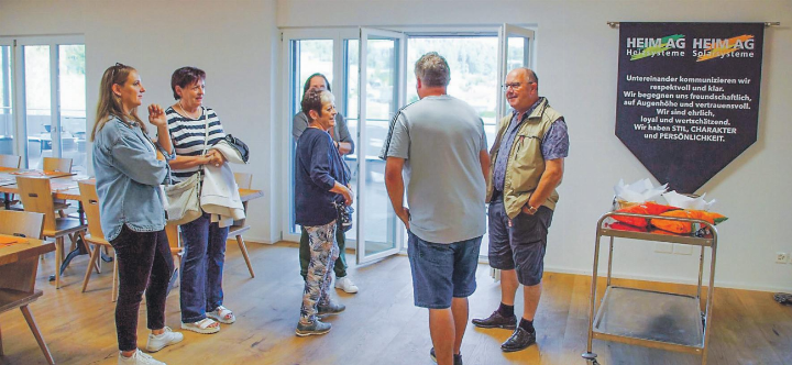 Rund 25 Helferinnen und Helfer folgten der Einladung zum traditionellen Helferfest des Gewerbevereins Aadorf.