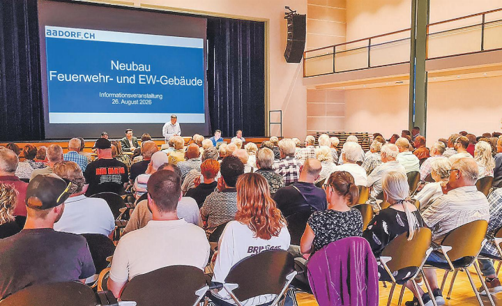 Viele Interessenten fanden den Weg ins Kultur- und Gemeindezentrum Aadorf.