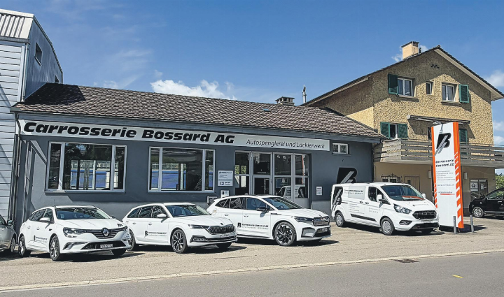 Die Carrosserie Bossard AG in Aadorf feiert in diesem Jahr ihr 70-jähriges Bestehen. Bilder: zVg