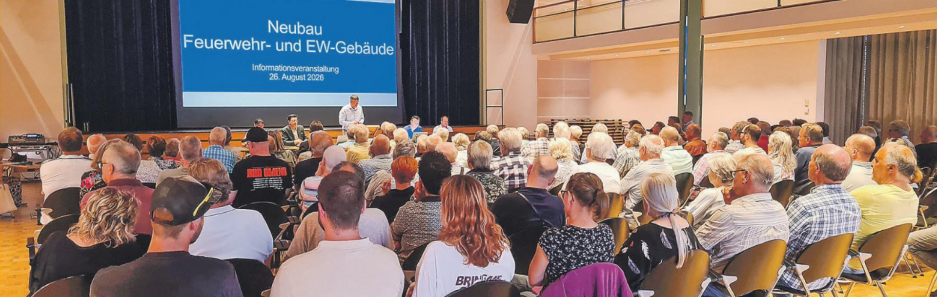 Abstimmung Neues Gebäude für Feuerwehr und EW - Das Bild wird blockiert. – Möglicherweise durch einen aktiven Adblocker.