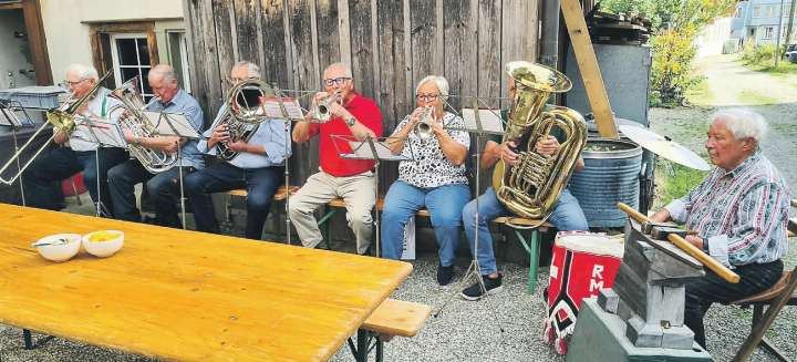 Die «Seniorenmusik» in ihrem Element.