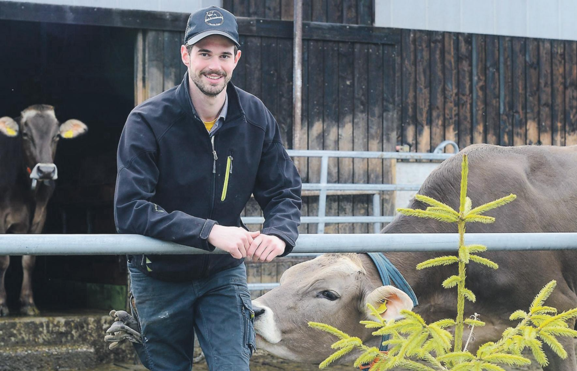 Berufe ım Fokus: Landwirt Jörg Büchi, Heurüti - Das Bild wird blockiert. – Möglicherweise durch einen aktiven Adblocker.