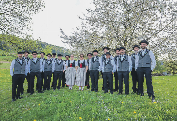 Das Jodelchörli Murgtal ist in Aadorf zu Gast. Bild: zVg