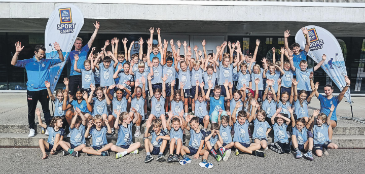 Gruppenfoto ALDI Sportcamp.