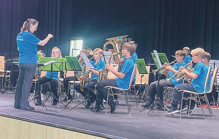 «BEA(t)BAND» am Jugendmusiktag 2026. Bild: zVg